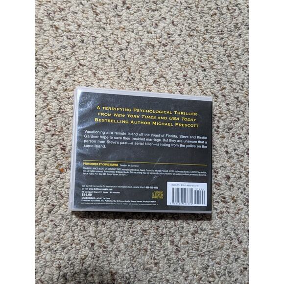 Deadly Pursuit By Michael Prescott (Compact Disc- Set Of 10) - Unabridged Auduo - Picture 2 of 2